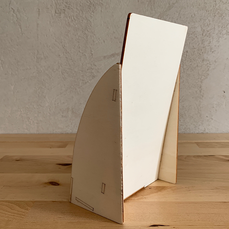 piksl wooden flyer display